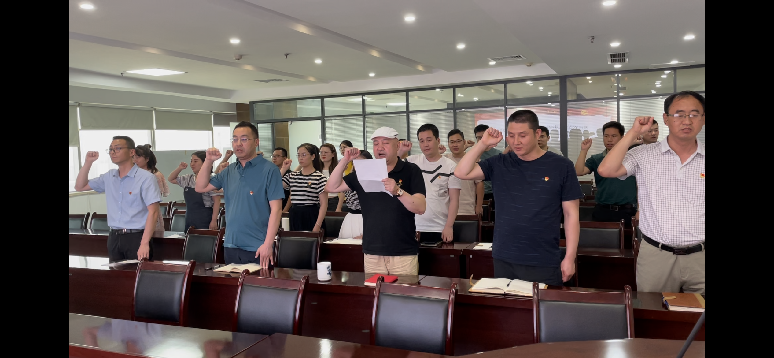 “重溫黨史，不忘初心” ——鄭州農(nóng)達(dá)支部慶祝建黨100周年學(xué)習(xí)活動(dòng)(圖2)